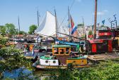 Bewonder bijzondere schepen in Gouda 